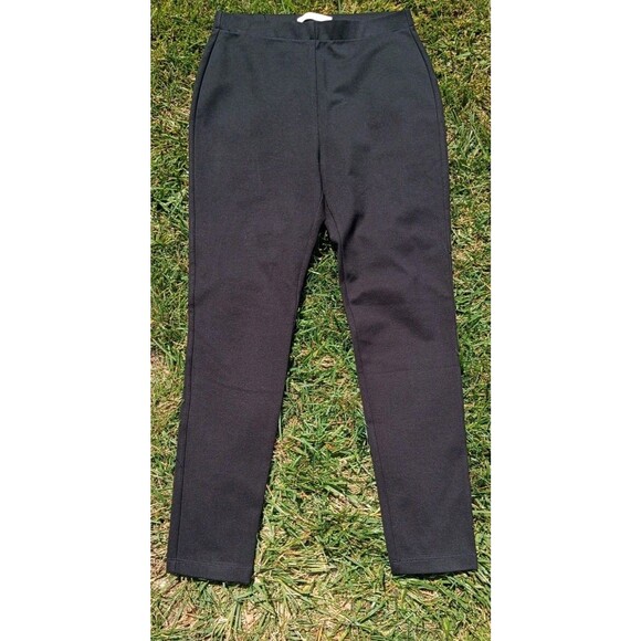 Preston & York Pants - Preston & York Pull On Ponte Pants Classic Stretch Slim Career Office Black S